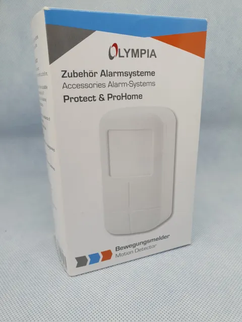 Olympia neu 6108 Funk-Bewegungsmelder für Alarmanlagensystem Protect & ProHome !