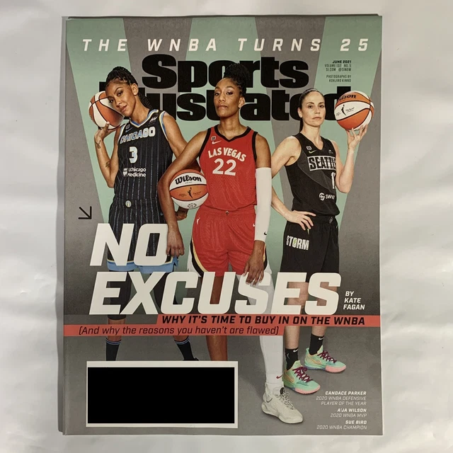 SPORTS ILLUSTRATED MAGAZINE June 2021 The WNBA Turns 25 Candace Parker