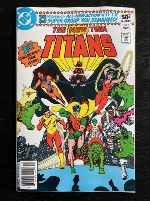 New Teen Titans 1! Wolfman/Perez! Super High Grade!