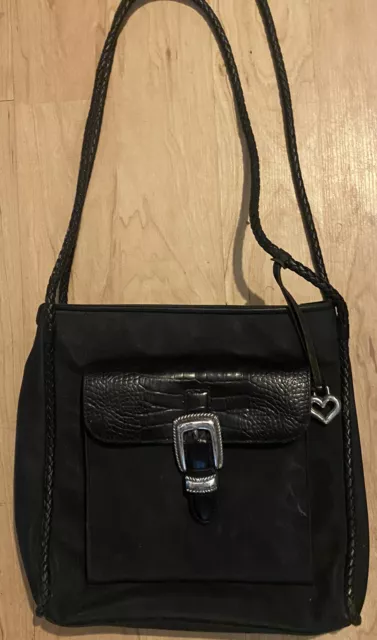 BRIGHTON Microfiber lg  CELL phone case Purse Wallet Organizer  Shoulder Bag