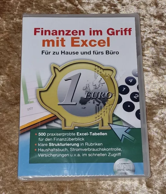 Finanza sotto controllo con Excel - per casa e ufficio (PC CD ROM nuovo)