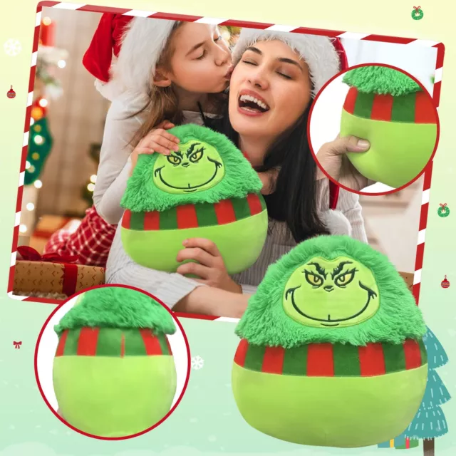 Grinch Christmas Grinch With The Same Plush Cute Toy Plush Pillow Stuffed Toy