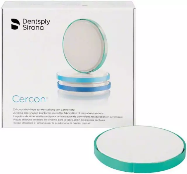 Dentsply Sirona Cercon xt  Disk 98mm Typ B3-14 Rohling  Zirkonoxid  NEU/OVP