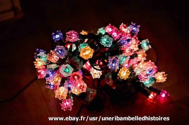 Guirlande Lumineuse Noël 15 Mètres 150 LED - USB Rechargeable, Télécommande, 8 Modes, étanche IP44
