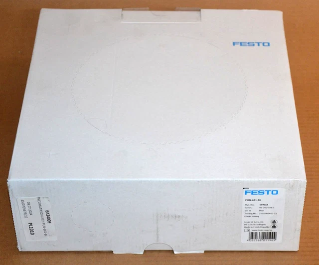 Festo PEN 6X1 BL 500 (551445) Kunststoffschlauch (OT FESTO029278) Pneumatik Hydraulik Industriebedarf Festo PEN 6X1 BL 500 (551445) Kunststoffschlauch (OT FESTO029278) Pneumatik Hydraulik Industriebedarf