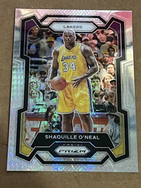 2023-24 PANINI PRIZM SHAQUILLE O’NEAL L.A. Lakers HYPER SILVER PRIZM ...