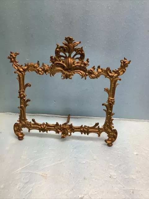 Regal Gilt Dore Iron Rococo Style Antique Photo Picture Frame (st13)