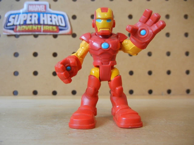 PLAYSKOOL MARVEL SUPER Hero Adventures IRON MAN Jungle Squad Armure ...