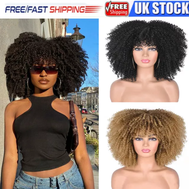 Afro short Hair Wig Brazilian Curly Human Hair Wigs Black Women Kinky Curly Hair