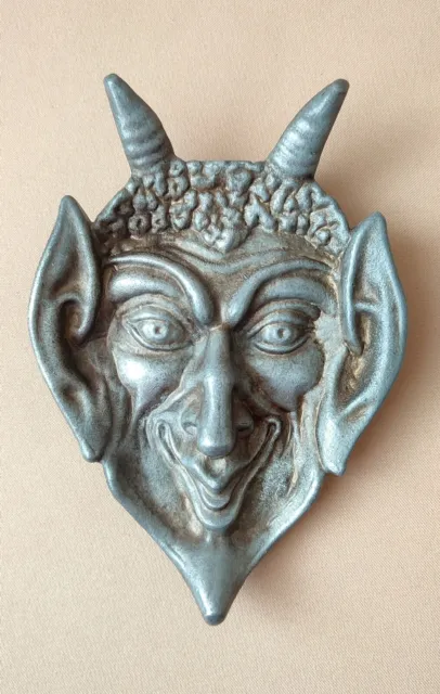 Head Mephistopheles Satan Devil  Vintage Ashtray, USSR.