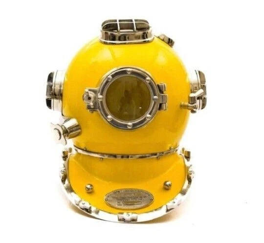 Casque Plongée US Navy Mark V Réplique - Finition Antique 45,7cm - Décoratif