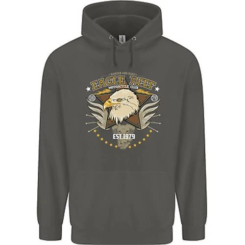 Felpa con cappuccio Eagle Reef Moto Moto Biker Bambini Bambini 10