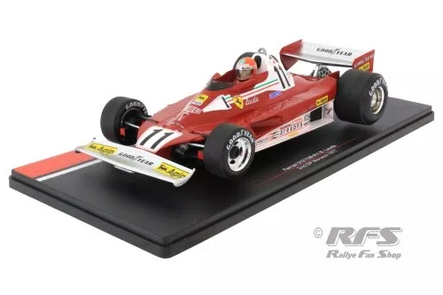 Ferrari 312 T2 Niki Lauda Formel 1 GP Monaco 1977 1:18 MCG