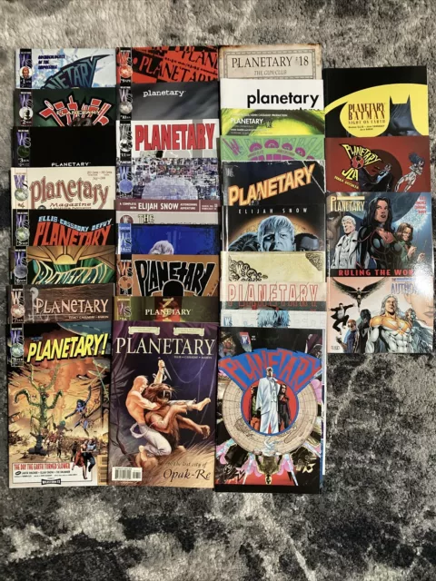 PLANETARY 1-27, Batman Night on Earth, JLA Terra Occulta, Authority Complete Set
