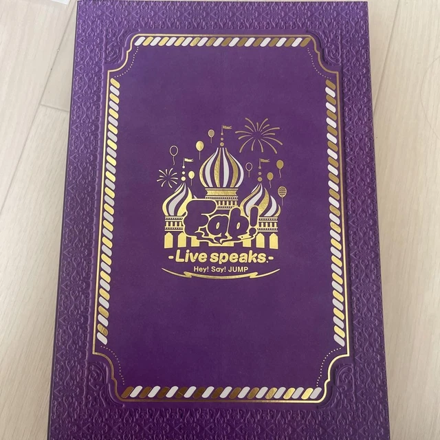Hey!Say!JUMP　fab! Blu-Ray HEY SAY JUMP Fab Livespeaks Blu-Ray Limited Edition Japan E8