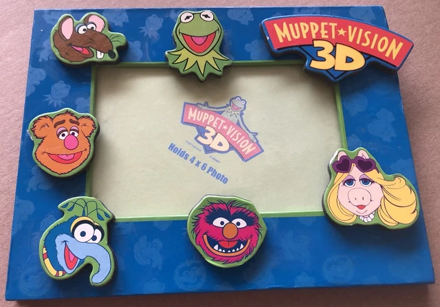 MUPPET VISION 3D Picture Photo Frame Disney Jim Henson Kermit Rizzo ...