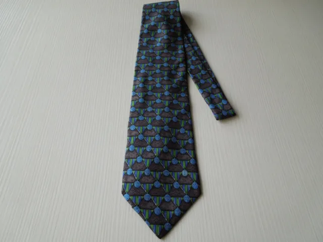 Dunhill London Silk Tie Seta Cravatta Made In Italy 590 2