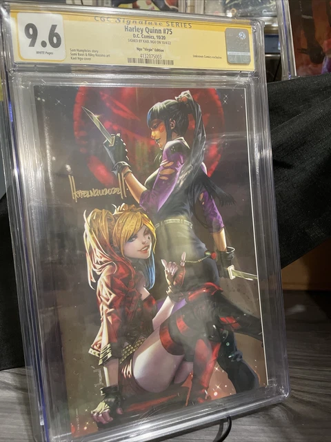 Harley Quinn #75 Ngu Unknown Virgin Variant CGC 9.6 SS