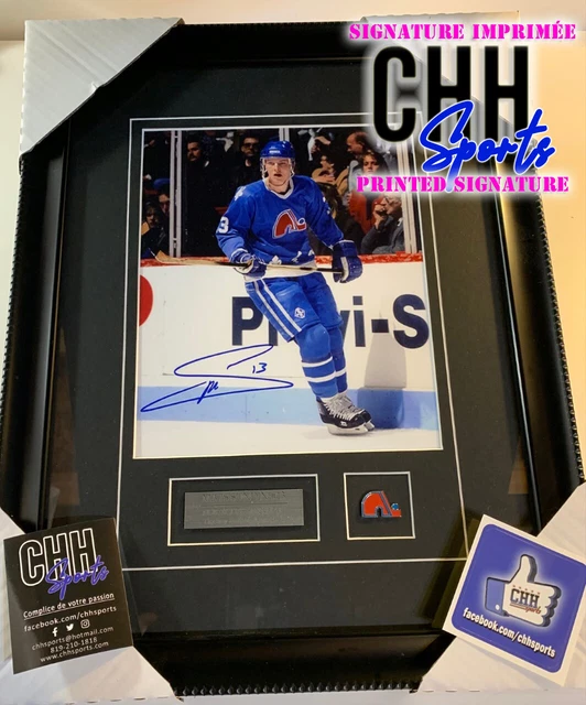 MATS SUNDIN 13 Nordiques de QUÉBEC 8x10 photo REPRINT autograph Frame SIGNED II 84.99