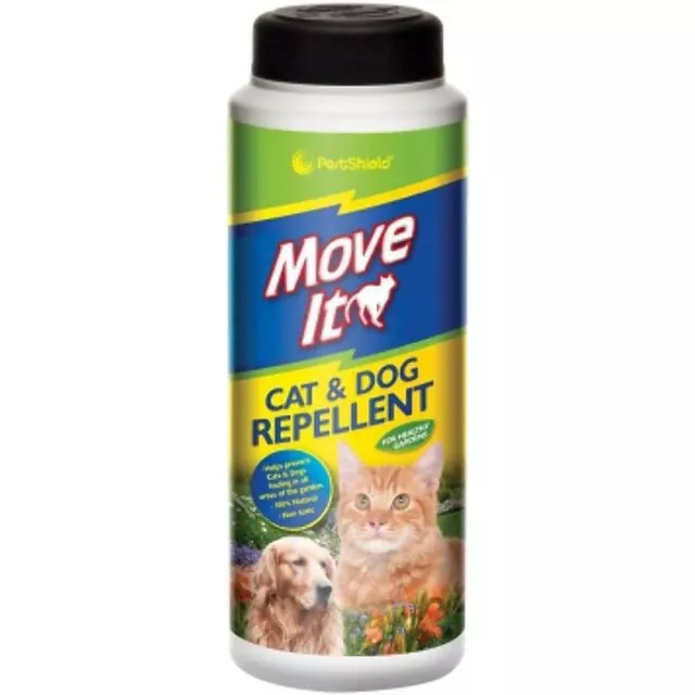 PestShield Move It Cat & Dog Granules Garden Repellent Non Toxic Natural 240g