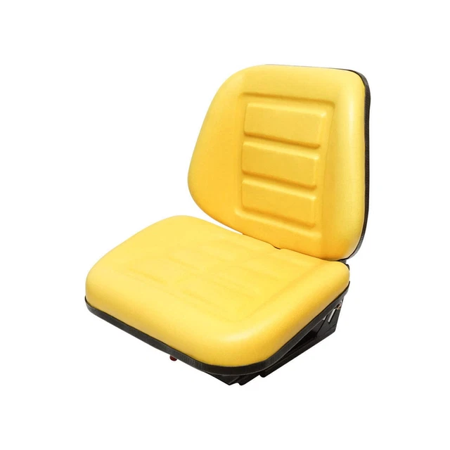 Seggiolino John Deere Giallo Per Trattore - Regolabile In 5 Angolazioni - Foto 9