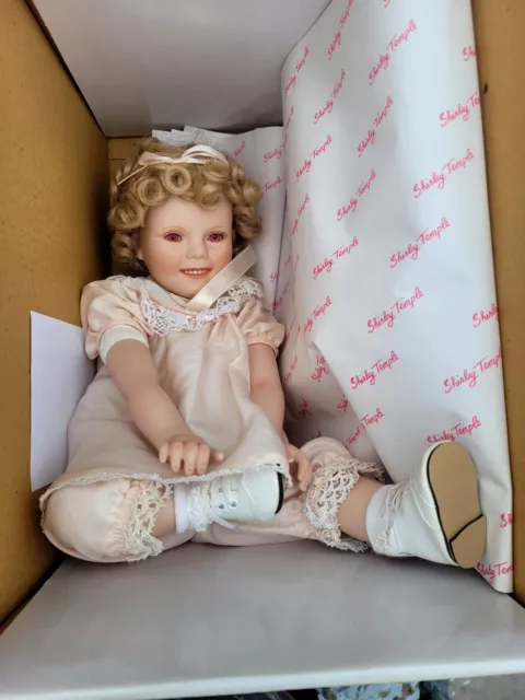 Shirley Temple Doll,  Toddler Collection,  The Danbury Mint,  Sitting