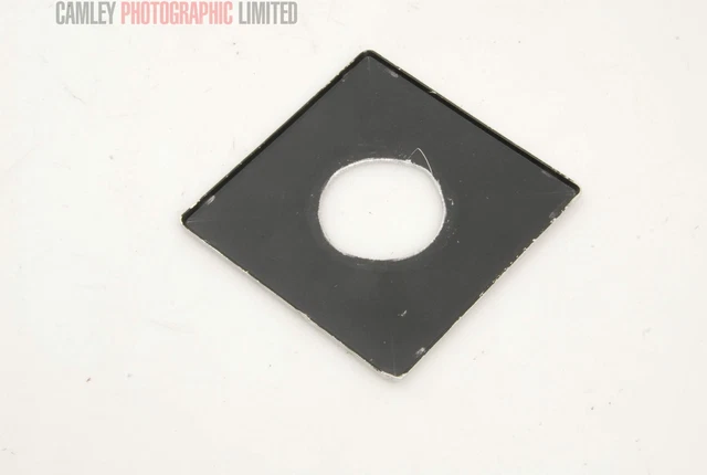 Placa de lentes MPP para cámara técnica. Agujero de 40 mm. Clasificado: EXCELENTE [#7196]