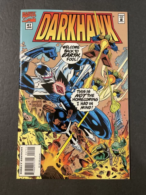 Darkhawk #47 low print run 1995 Marvel HTF High Grade Scarce