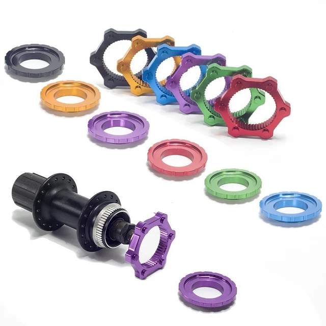 Bike Hub Disc Brake Adapters/MTB/Cycling Centerlock To 6-Bolt Rotor Conversion