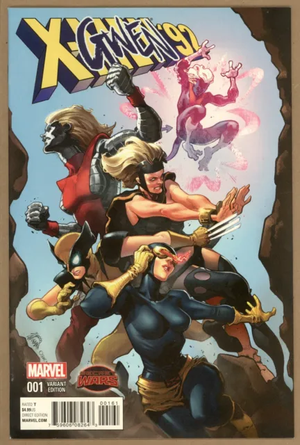 X-Men '92 1 (2015 Marvel) Gwen Stacy Variant Cover VF/NM