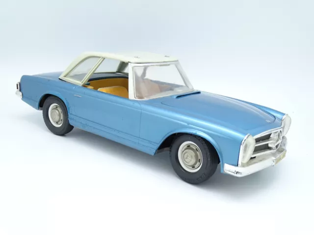 Gama Tôle 1/13.5 - Mercedes 230 SL Bleue Ref 380 2