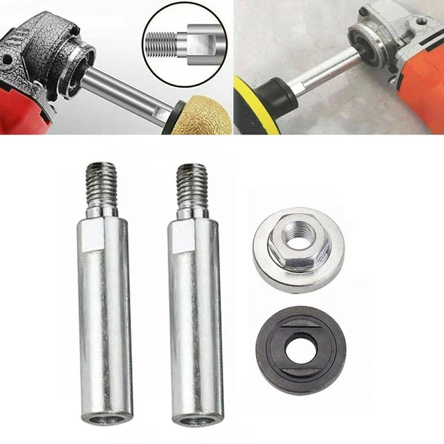 Extension Canne Connection avec Écrous Outils Tige 4pcs 80mm Accessoires