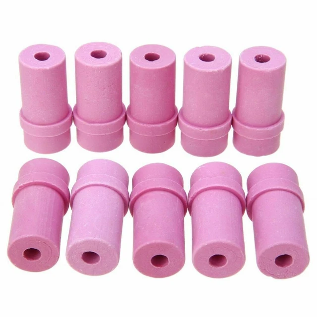 Buses De Sablage En Céramique – Lot De 10 – Diamètres 4.5/5/6/7 Mm – Pour Sablage, Gravure Sur Marbre