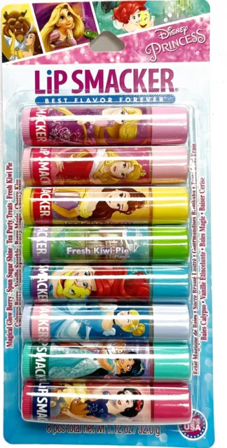 Lip Smacker best flavor forever flavor Lip Balm Party Pack Disney Princess 8 pc