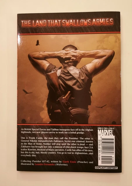 MARVEL The Punisher MAX: Man of Stone #7 - Garth Ennis Comic - Paperback TPB 2