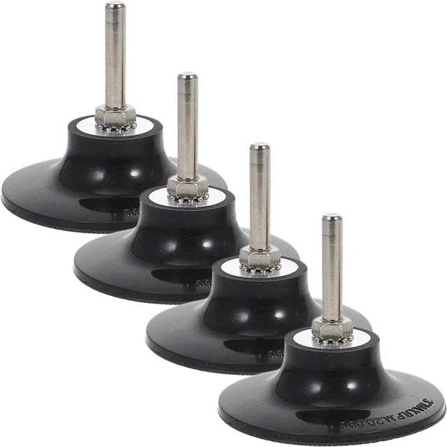 4pcs Disc Padder 69 mm Power Drill Pander Adaptateur de ponçage Disque