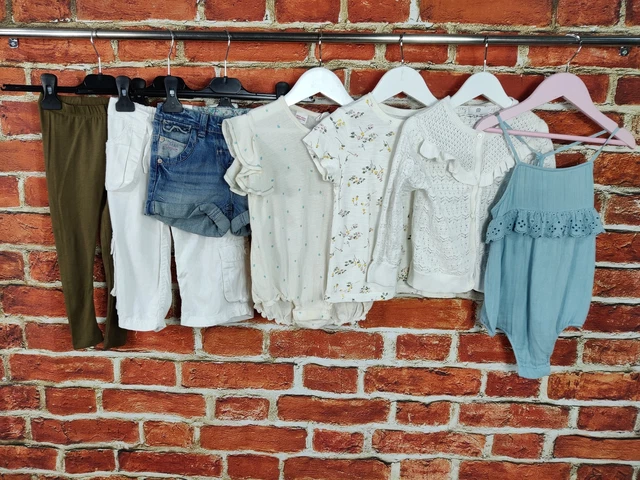 GIRLS BUNDLE AGE 2-3 YEARS NEXT ZARA etc LEGGING CARDIGAN TOP SHORTS KIDS 98CM