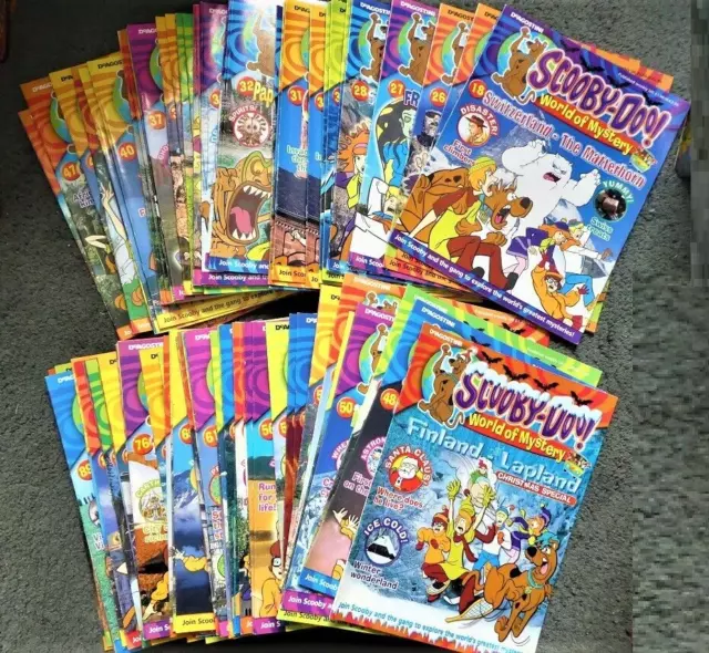 DeAgostini Scooby Doo World of Mystery Magazines - No Cards - CHOOSE FROM LIST