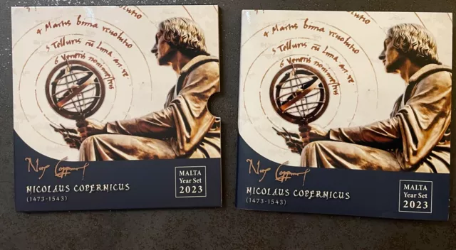 Coffret BU euro MALTE MALTA 2023 9 pièces coins münzen