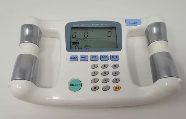 Monitor de salud de pérdida de grasa Omron Body Logic Pro analizador de grasa modelo HBF-300