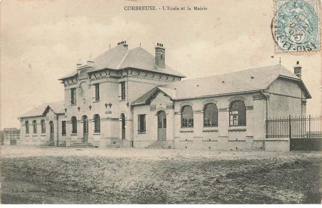 91 Corbreuse #26887 Ecole Et Mairie