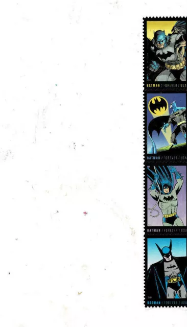 Batman Comic Forever(58c) Strip of 4 #4932-35 MNH