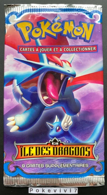 BOOSTER Bloc EX Pokemon EX ÎLE DES DRAGONS Vide / Empty / Open / NO CARDS !