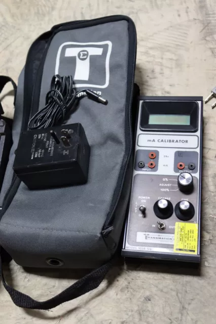 Transmation Model 1028 mA MilliAmp Calibrator & Line Transformer