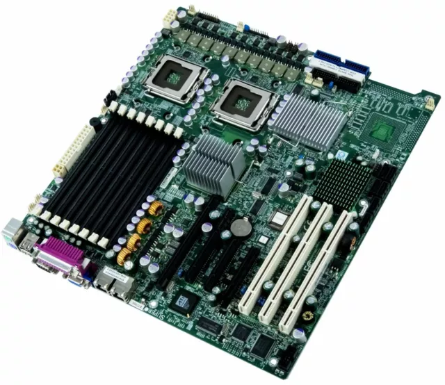 MAINBOARD SUPERMICRO X7DBE 2x LGA 771 8x DDR2 PCI-E PCI-X I/O-Abschirmung