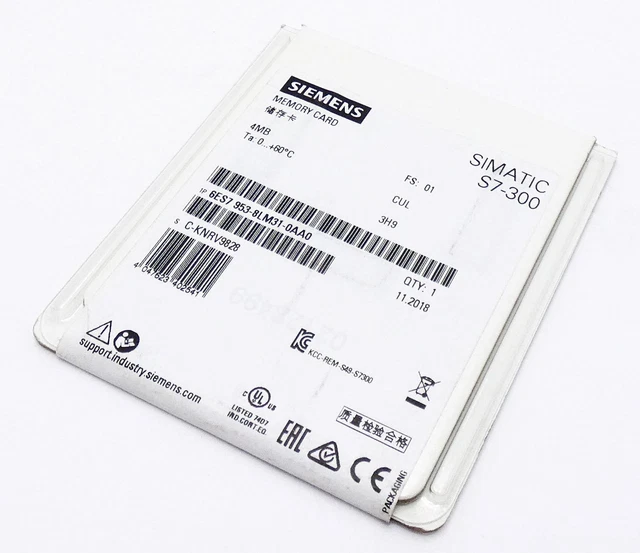 Siemens Simatic S7 -300 6ES7 953-8LM31-0AA0 E:01 Micro Memory Card -sealed-