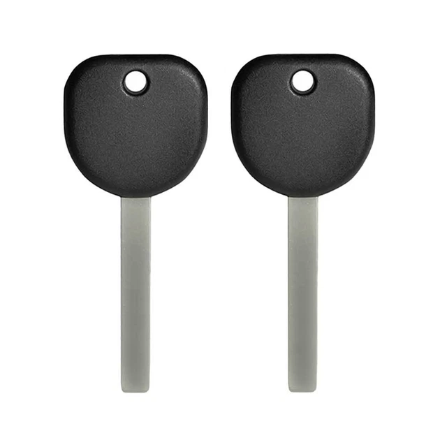 Uncut Transponder Key Replacement for GM ID46 GM Ext Chip HS B119-PT (2 Pack)