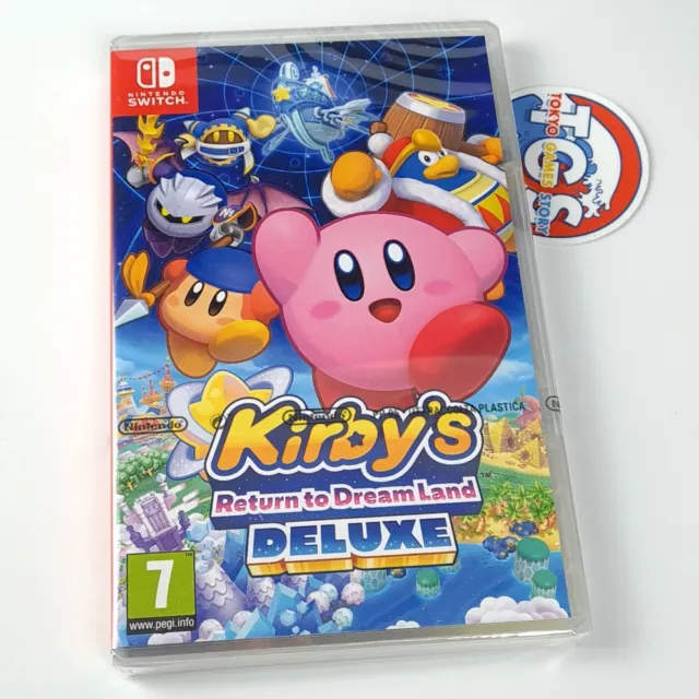 Kirby's Return To DreamLand Deluxe Nintendo Switch EU Game NEW (Multi-Language)