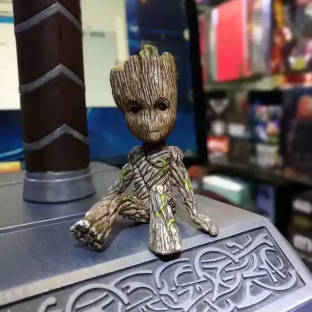 Guardians 2" Cute of The Galaxy Vol. 2 Baby Groot Figure Toy Kids Gift Fans