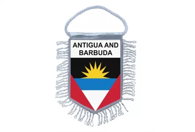 Wimpel fussballwimpel mini flagge fahne flaggen miniflagge antigua und barbuda